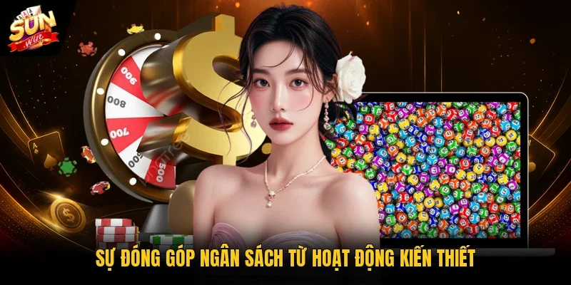 Sự đóng góp ngân sách từ hoạt động kiến thiết